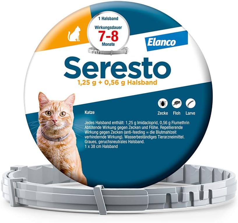 Elanco Seresto® Zeckenhalsband für Katzen