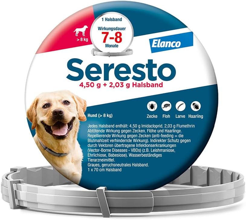 Elanco Seresto® Halsband für große Hunde ab 8 kg